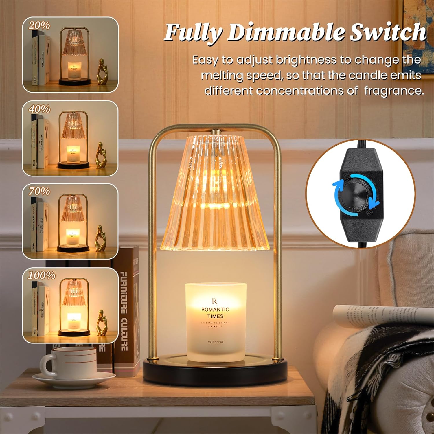 VerRon Candle Warmer Lamp
