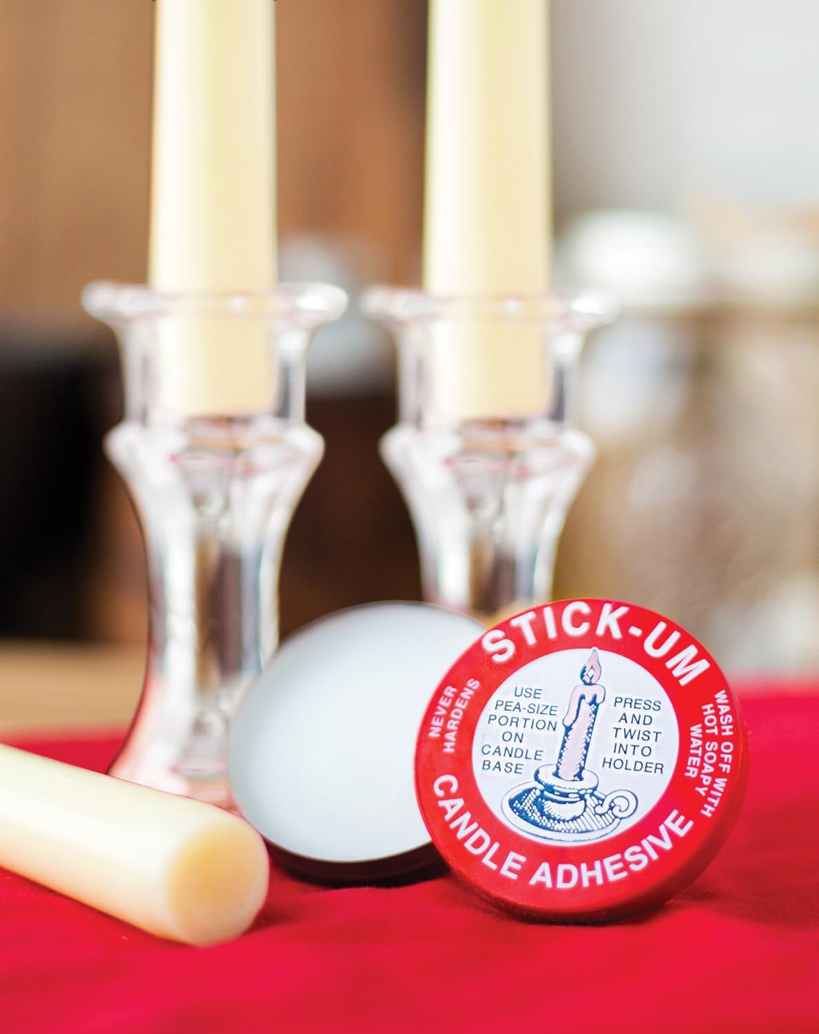 Stick-On Candle Adhesive 05 oz