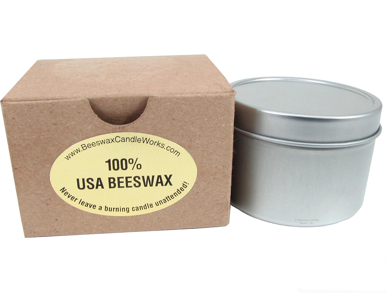 Premium USA 8 oz Travel Candle Tin