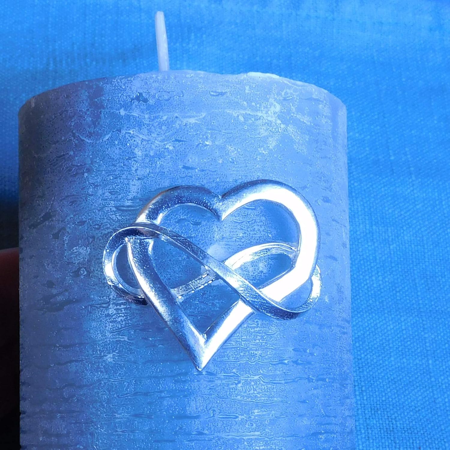 William Sturt 3-Piece Infinity Heart Votive Candle Pins