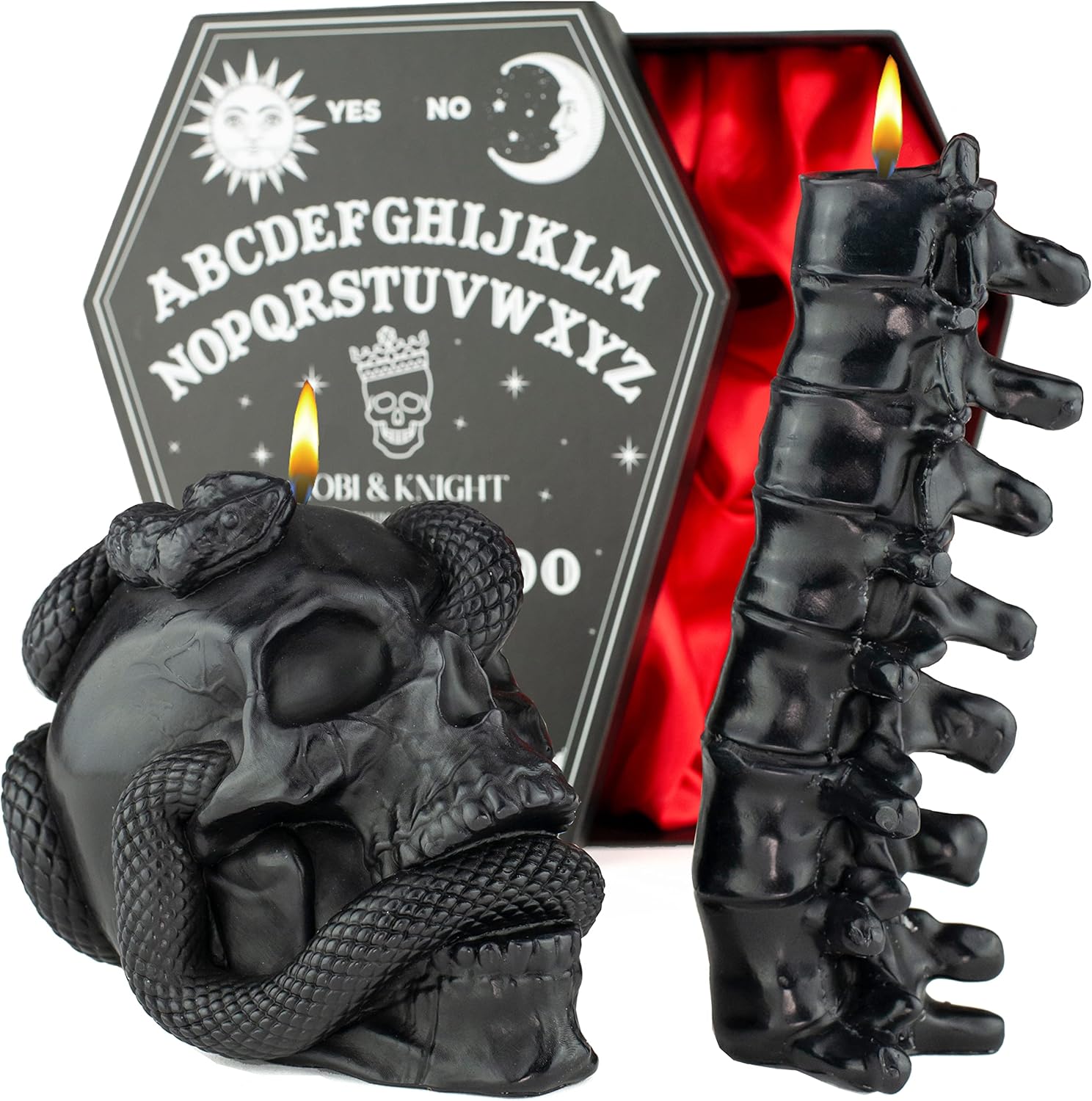 Exploring Spooky Kobi Knight Black Skull Gift Set
