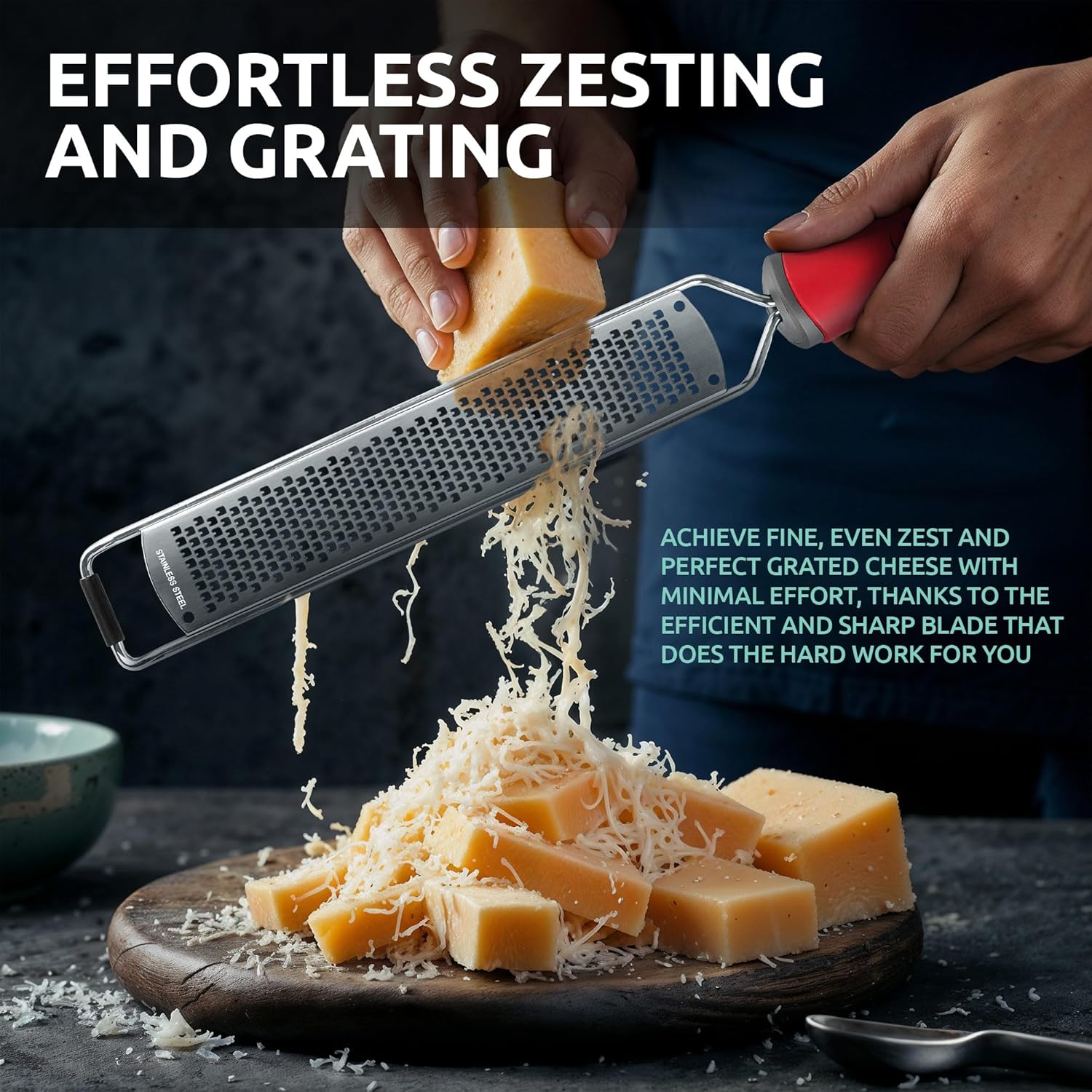 Essence of Elegance - Lemon Zester Parmesan Grater Set