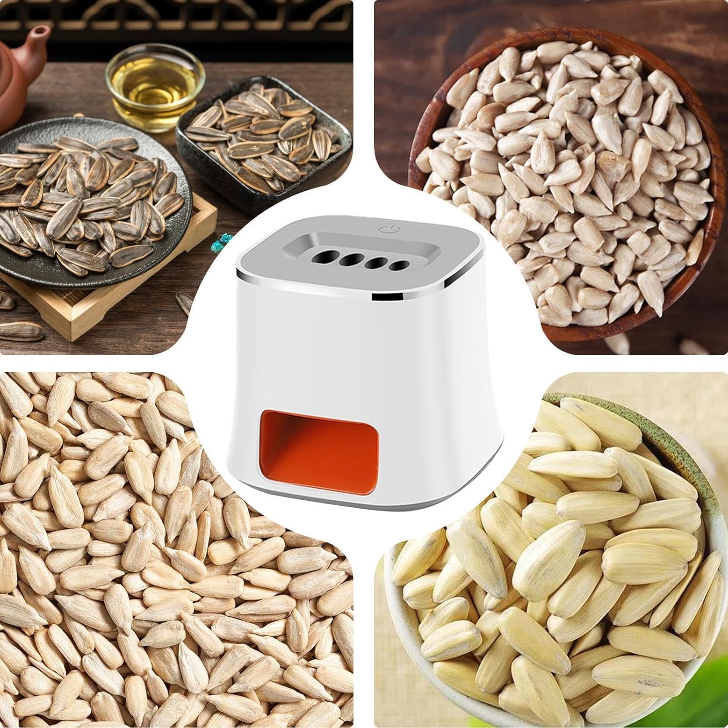 Effortless Sunflower Peeler