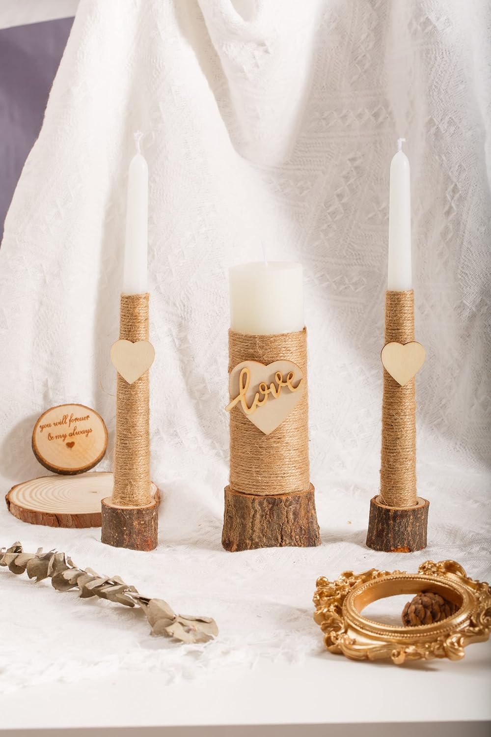Unity Candle Set for Weddings