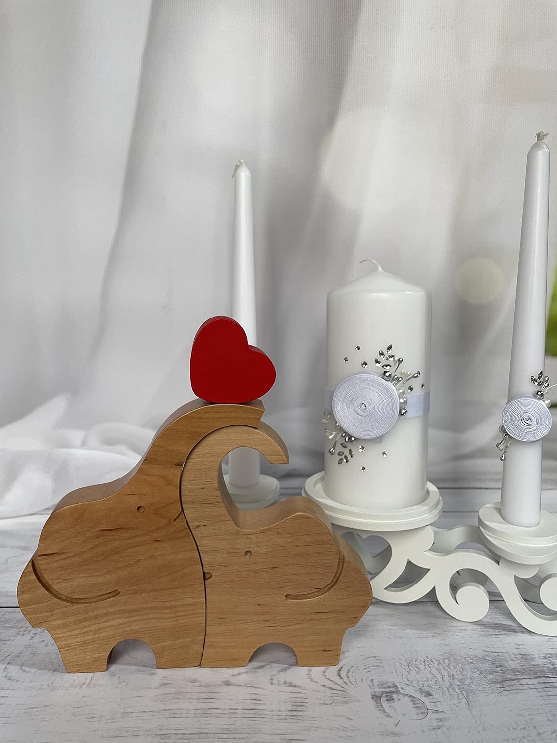 Extraordinary Wedding Candle Set for Unity