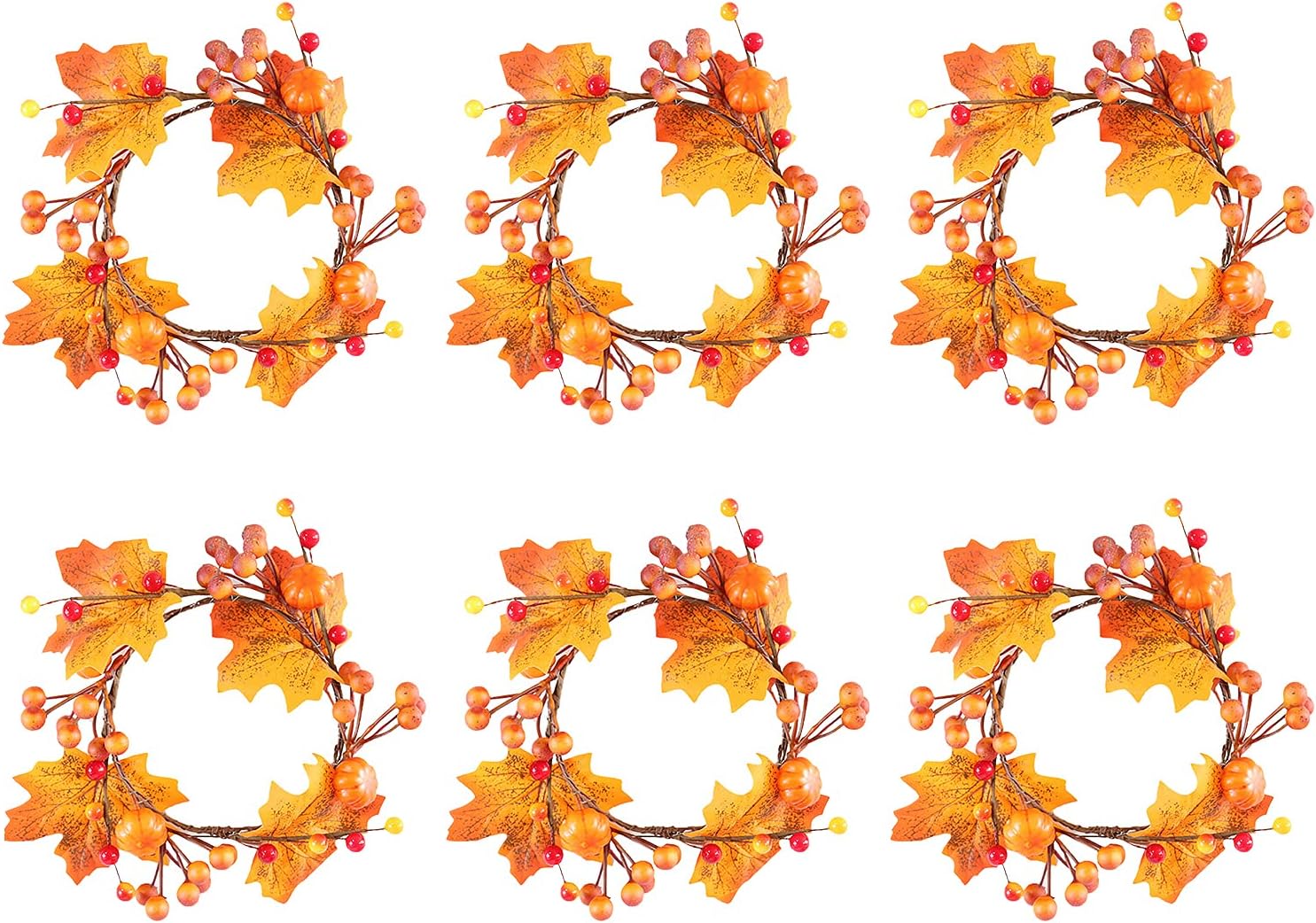 Miraculous Halloween Thanksgiving Candle Ring for Home or