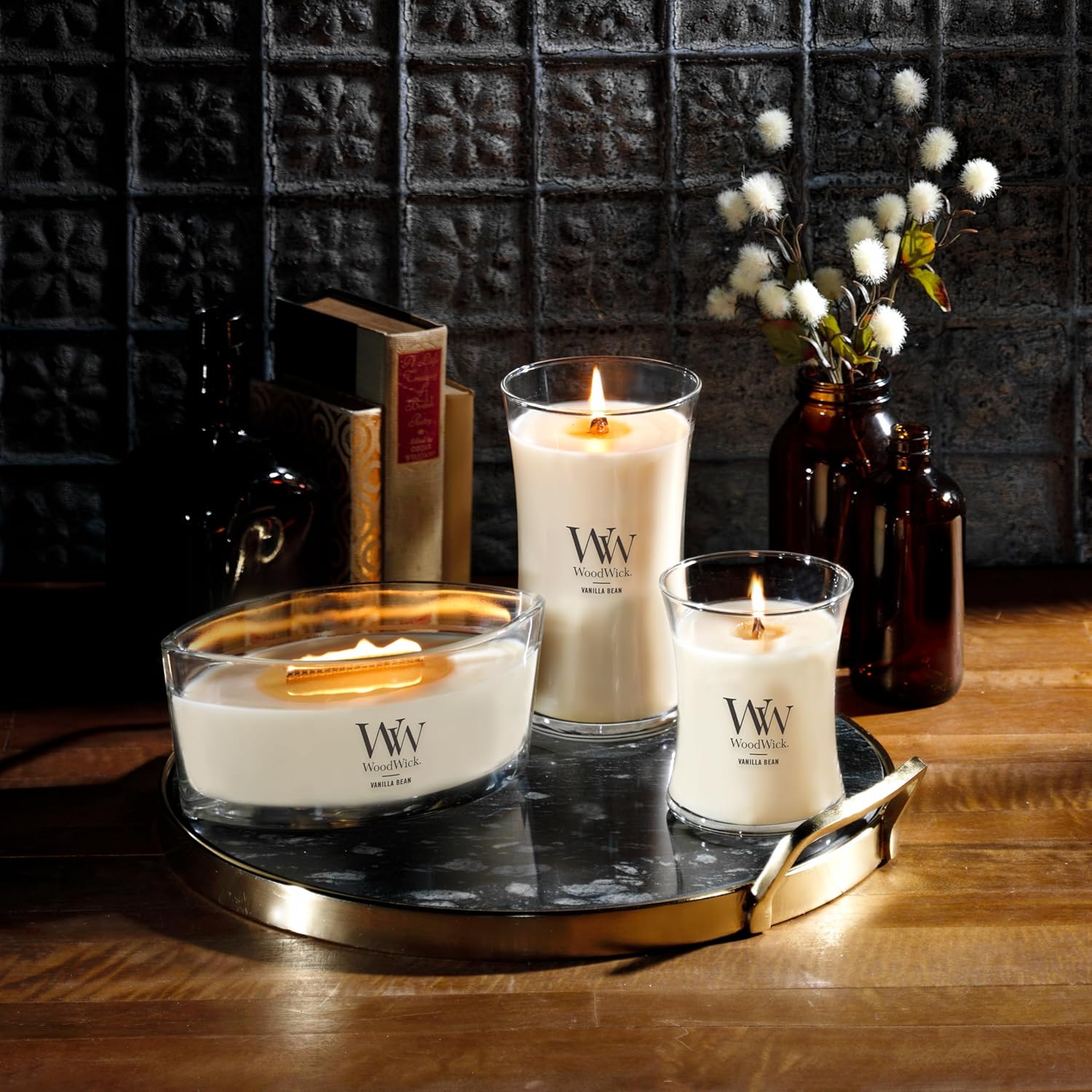 WoodWick Vanilla Bean Candle