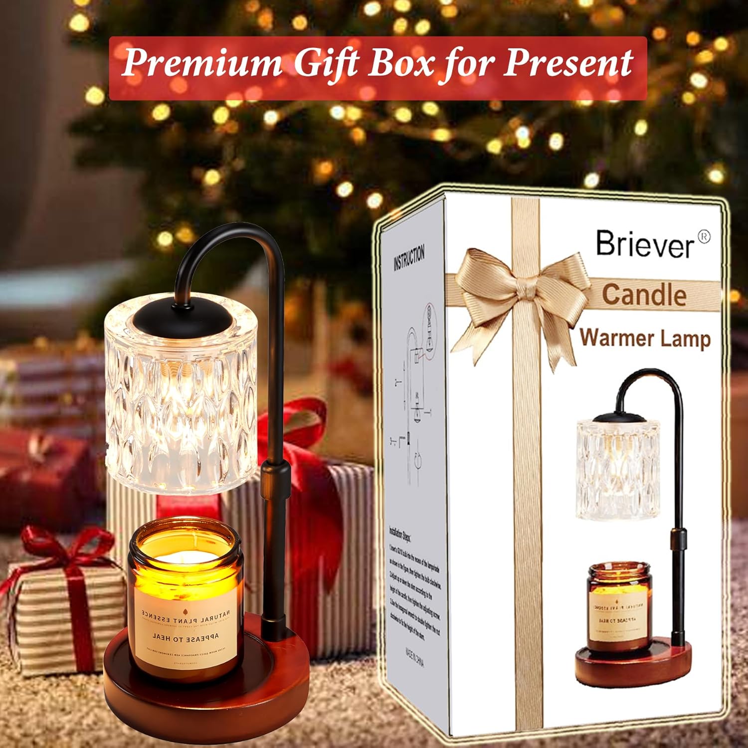 Briever Candle Warmer Lamp Timer