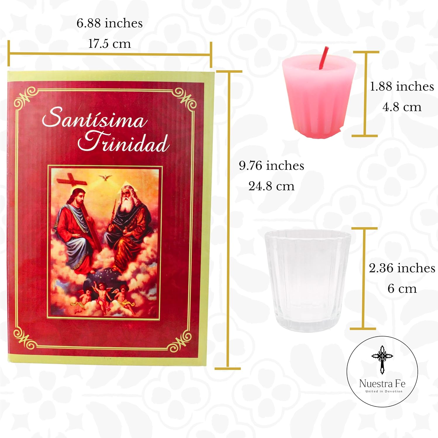 12 Pack Devotional Candles in Prayer Box