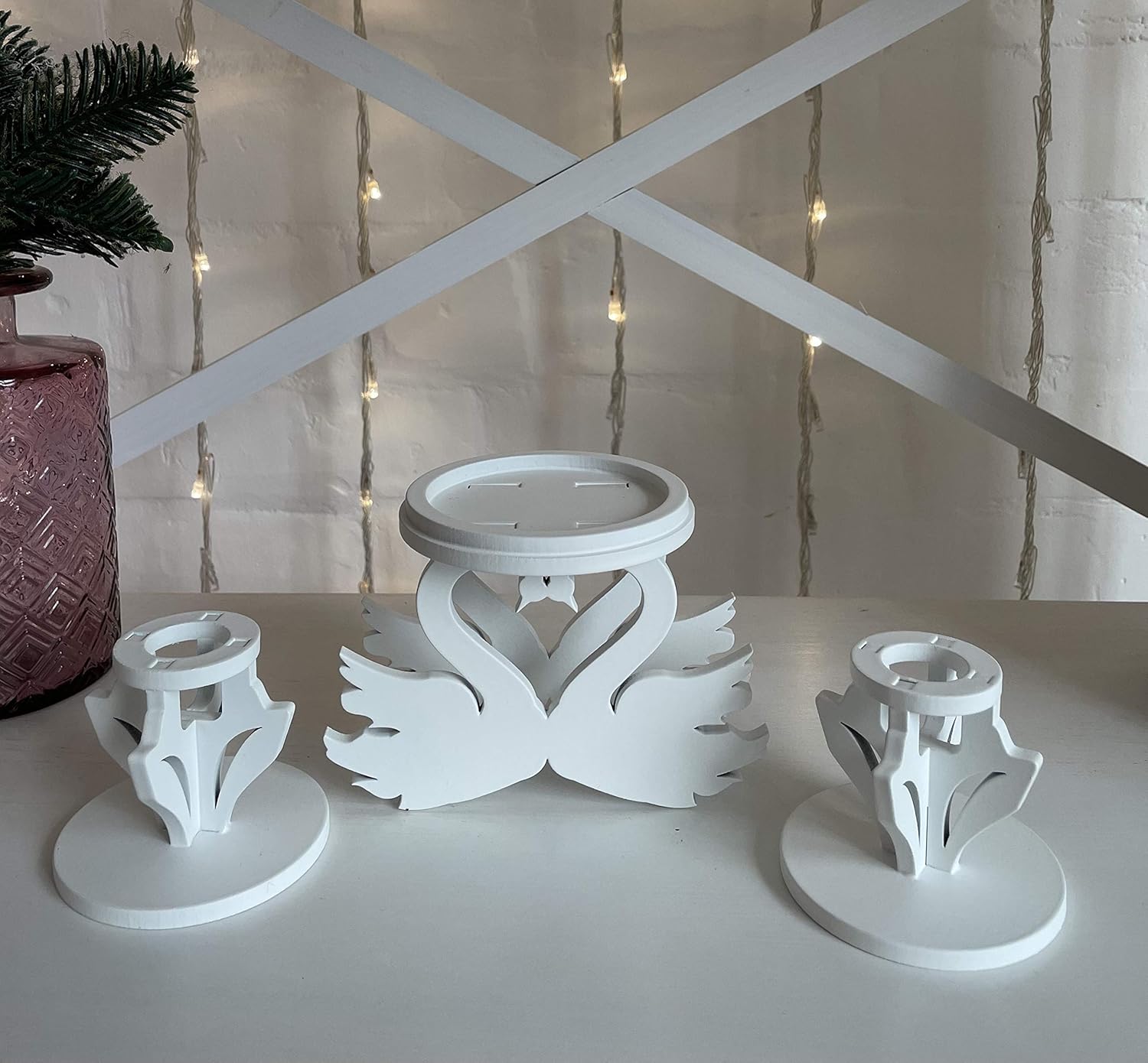 Elegant Unity Candle Holder Set