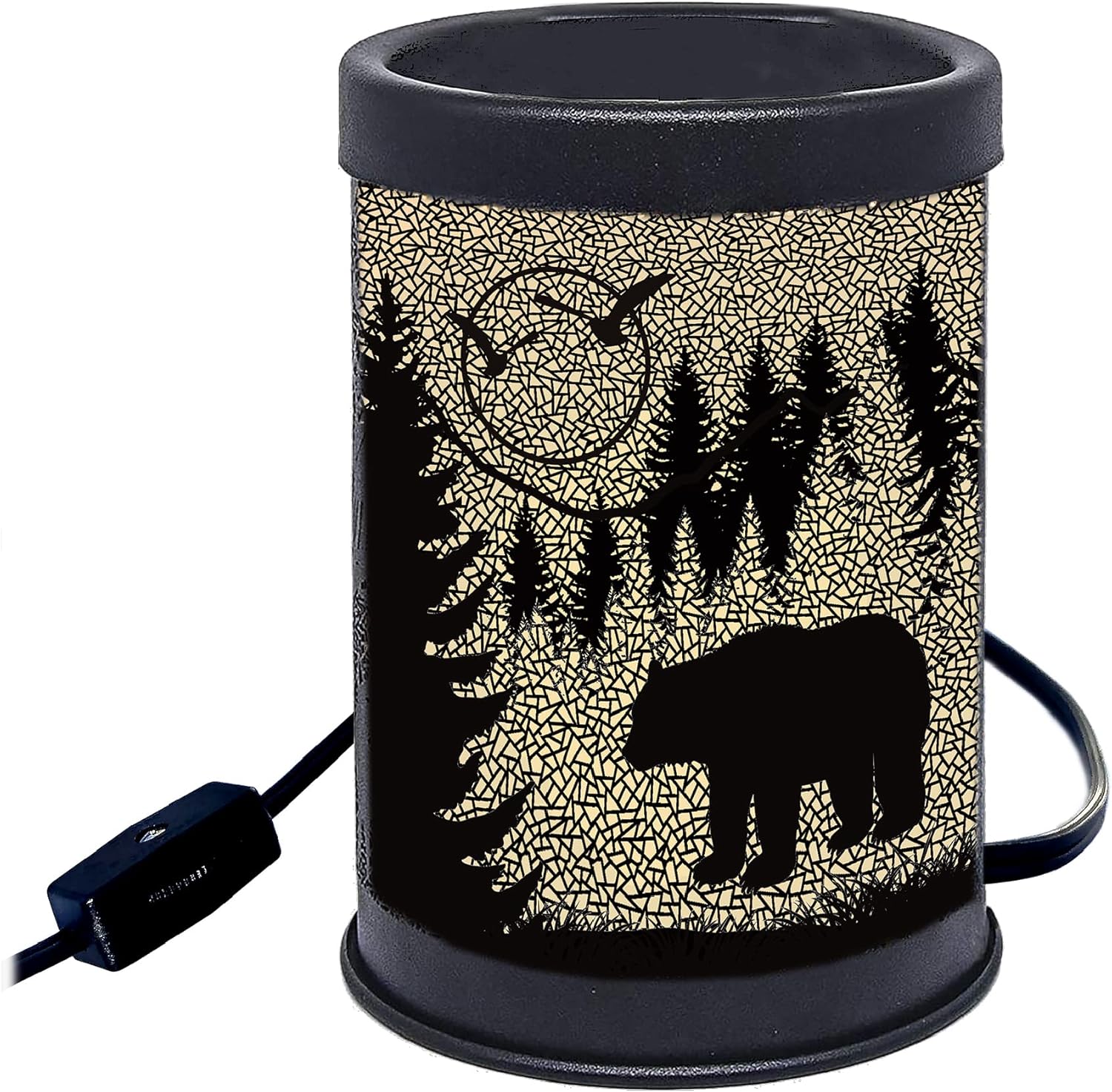 Rivers Edge Products Rustic Electric Candle Warmer Lamp