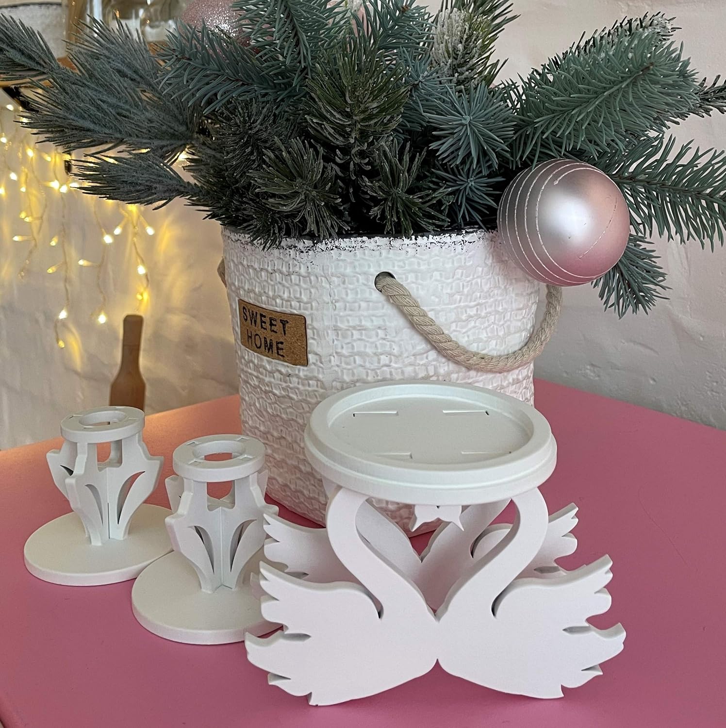 Elegant Unity Candle Holder Set