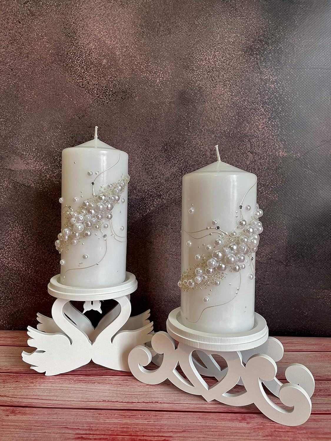Elegant Unity Candle Holder Set