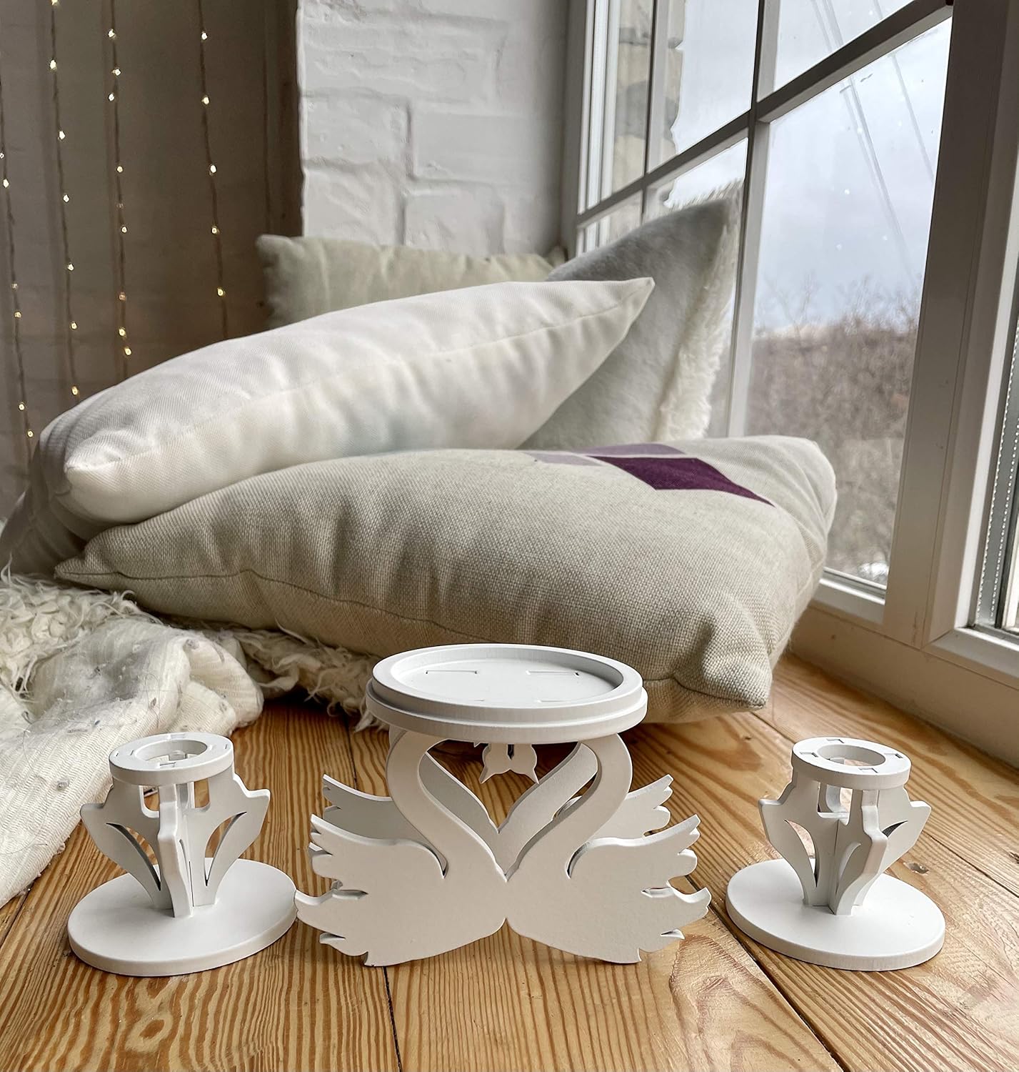 Elegant Unity Candle Holder Set