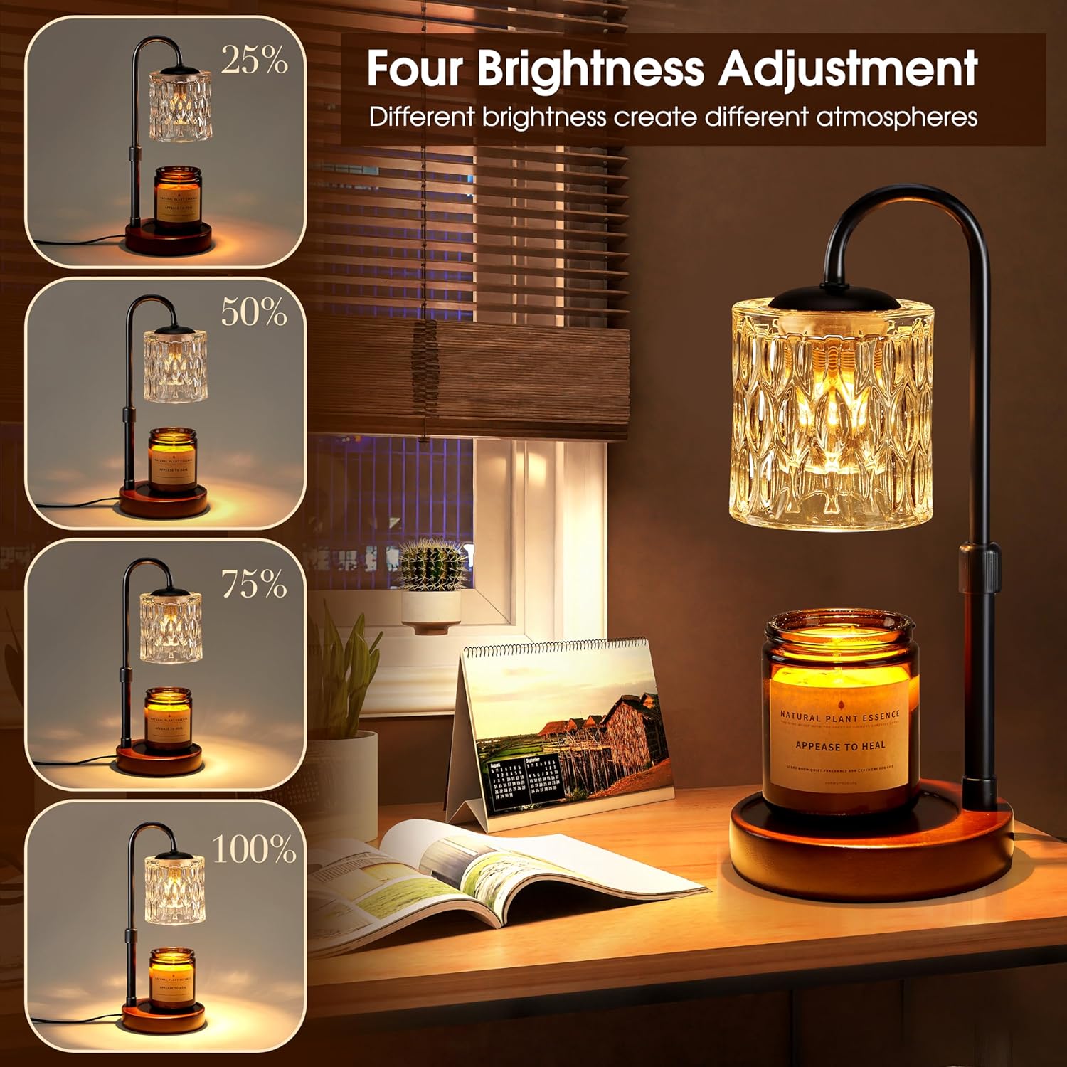 Briever Candle Warmer Lamp Timer